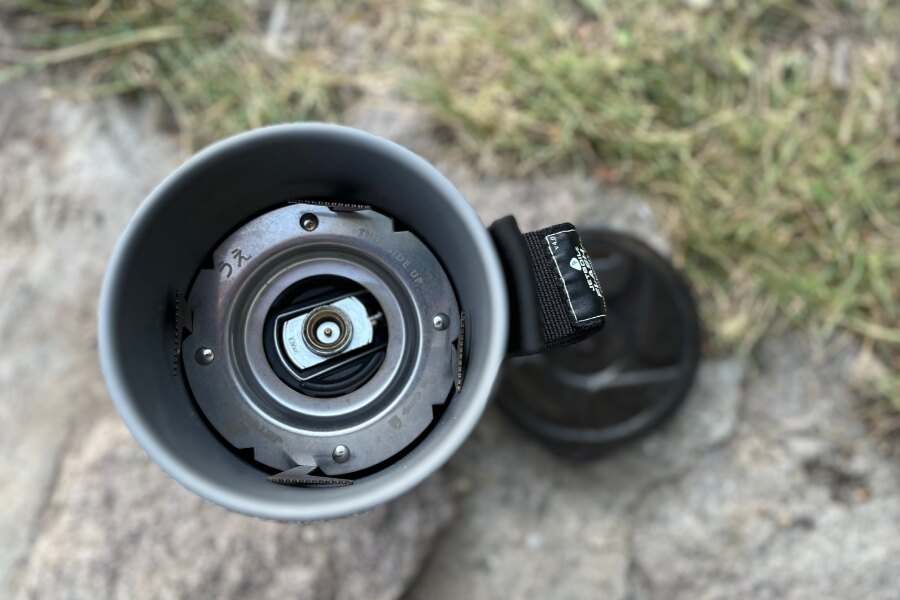 Система Jetboil Flash - сглобена.