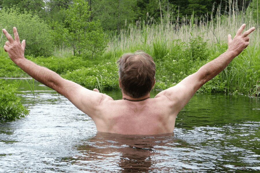 Мъж, морж