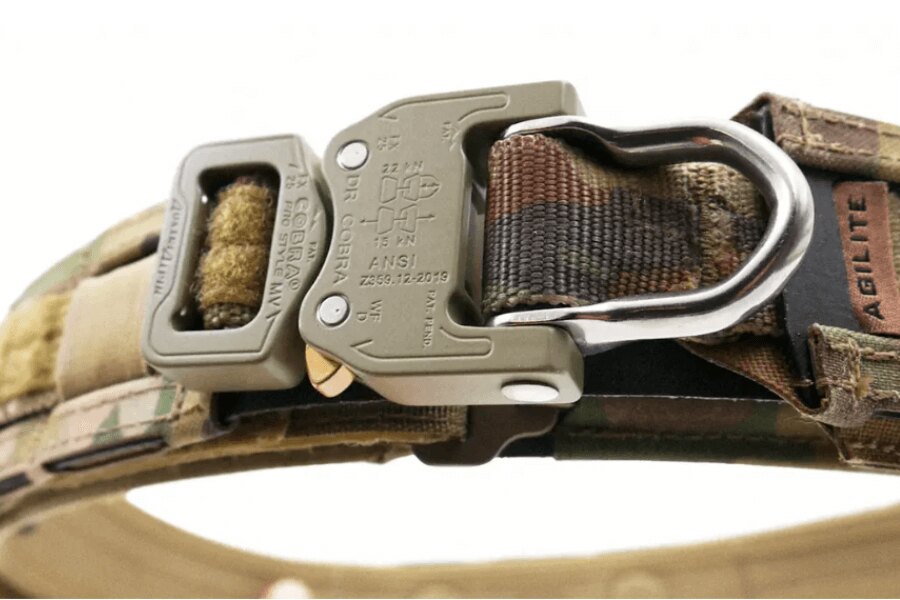 Колан Magnetix Battle Belt Agilite Gear с катарама кобра в multicam стил. Източник: agiliteinternational.com