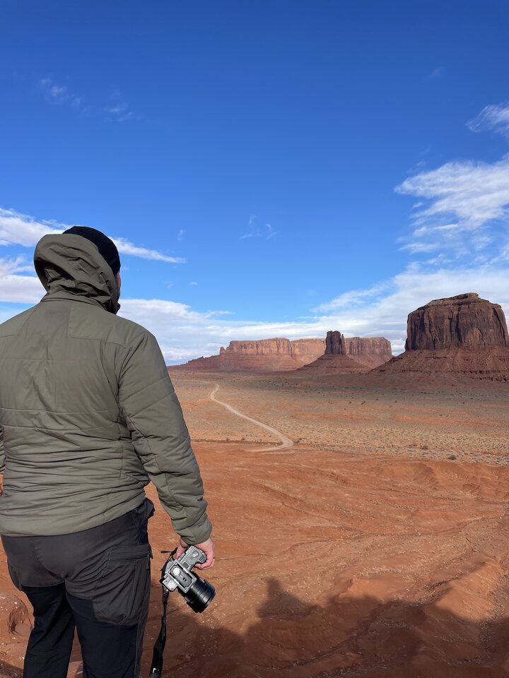 Зима - януари - Monument Valley