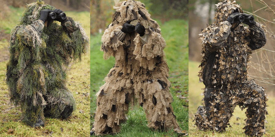 Камуфлажен модел камуфлаж Ghillie