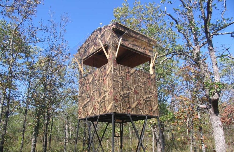 Стойка с камуфлажен десен Mossy Oak<sup>®</sup> Break-Up<sup>®</sup> Infinity™