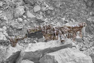 3-частичен камуфлажен капак Rifle Camo Ghosthood® IRR