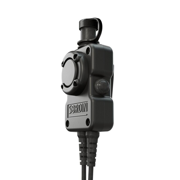 Адаптер за свързване с радио push-to-talk (PTT) Dual Sordin®