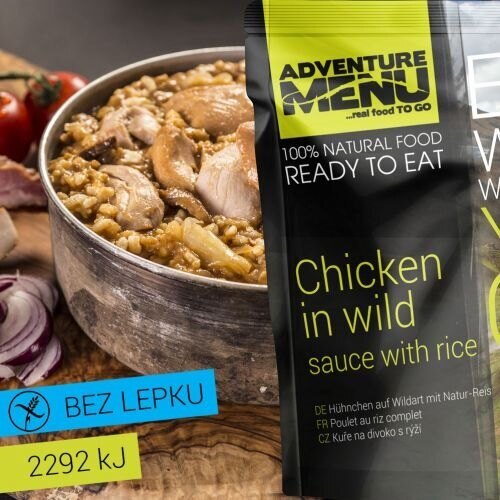 Adventure Menu® - Див пиле с ориз 400 г