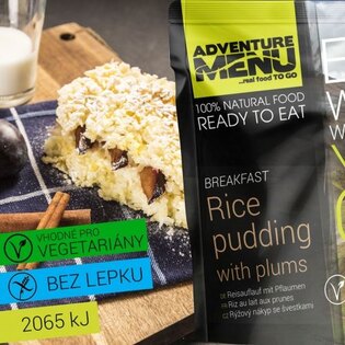 Adventure Menu® - Оризов десерт със сливи 250 g