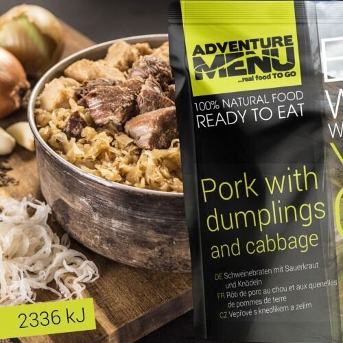 Adventure Menu® - Свинско с кнедли и зеле