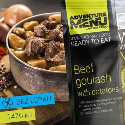 Adventure Menu® - Телешки гулаш с картофи 400 g