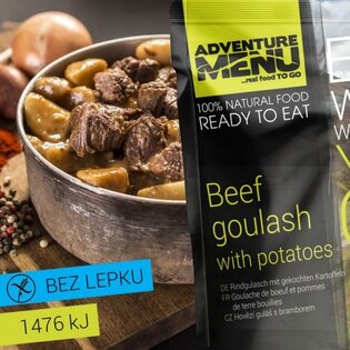 Adventure Menu® - Телешки гулаш с картофи 400 g