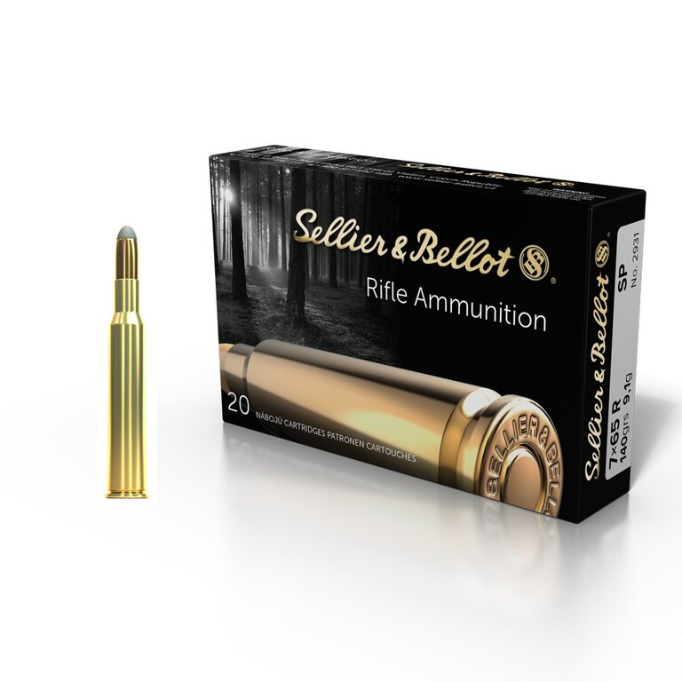 Амуниции SP Sellier & Bellot® / 7x65 R / 9.1 g - 140 grs / 20 бр.