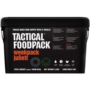 Аварийна опаковка храни Weekpack Juliett Tactical Foodpack®
