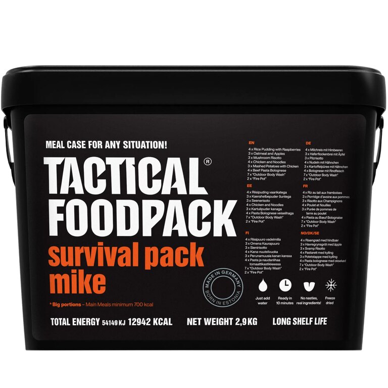 Аварийно съхранение на храни Survival Pack Mike Tactical Foodpack®