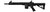 Автоматична пушка AR15 M4FL 14,5" / калибър .223 Rem. Schmeisser®
