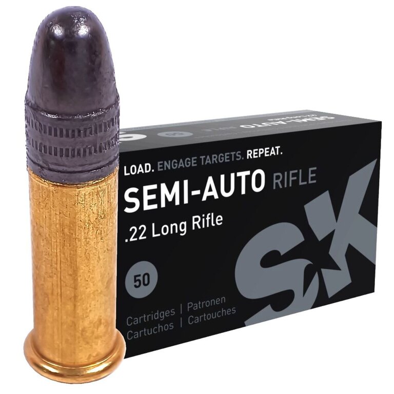 Боеприпаси SK Semi Auto Rifle Lapua® / 22 LR / 40 grs / 50 бр.
