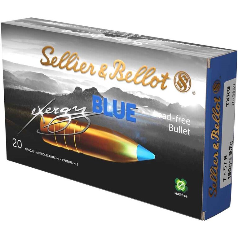 Боеприпаси TXRG Sellier & Bellot® / 7x57 R / 9,7 g - 148 grs / 20 бр