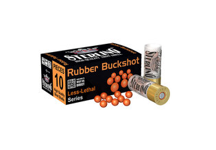 Бойни патрони Defense Rubber Buckshot Sterling® / 12/70 / 10 броя