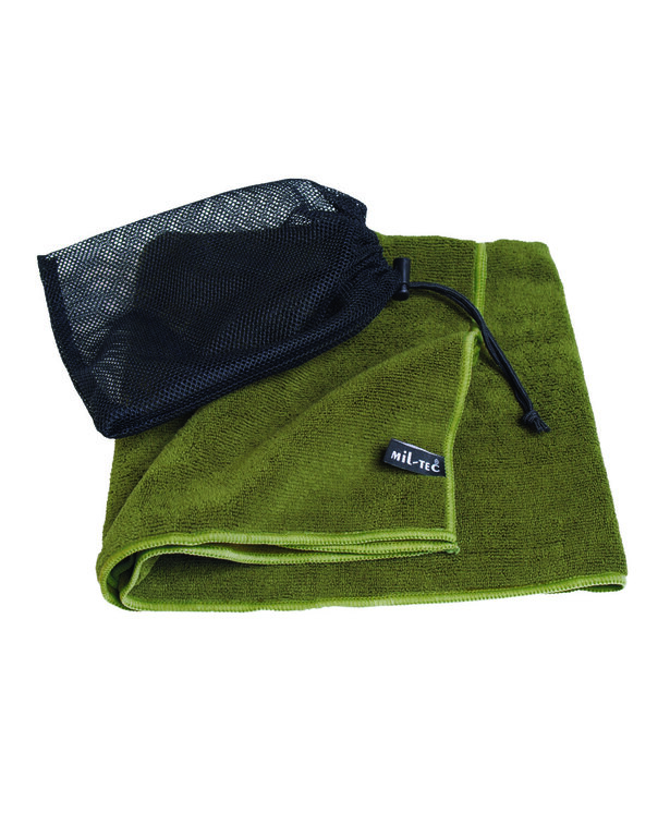 Бързосъхнеща кърпа MICROFIBRE Mil-Tec® - маслинен