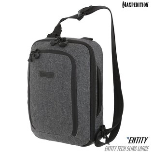 Чанта за рамо Entity™ Tech Sling Maxpedition® Large - Charcoal
