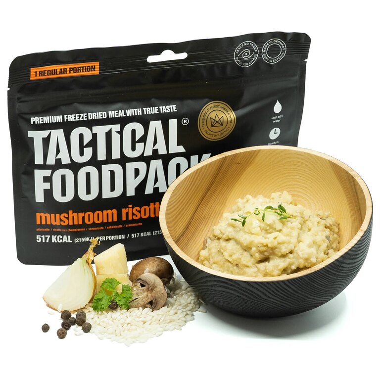 Дехидратирана храна Гъбено ризото Tactical Foodpack®