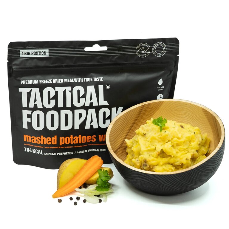 Дехидратирана храна Картофено пюре с пилешко месо Tactical Foodpack®