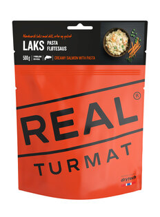 Дехидратирана храна Кремообразни макарони със сьомга Real Turmat®