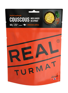 Дехидратирана храна Кускус с леща и спанак Real Turmat®