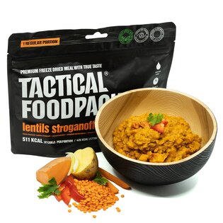 Дехидратирана храна Леща Строганов Tactical Foodpack®