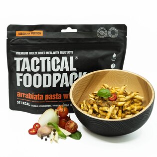 Дехидратирана храна Паста Арабиата с пилешко месо Tactical Foodpack®