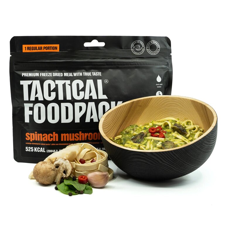 Дехидратирана храна Паста със спанак и гъби Tactical Foodpack®
