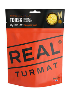 Дехидратирана храна Треска в къри сос Real Turmat®