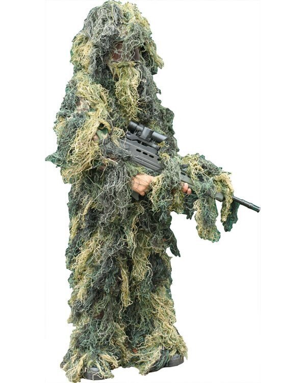 Детски костюм Ghillie Suit Kombat UK® woodland