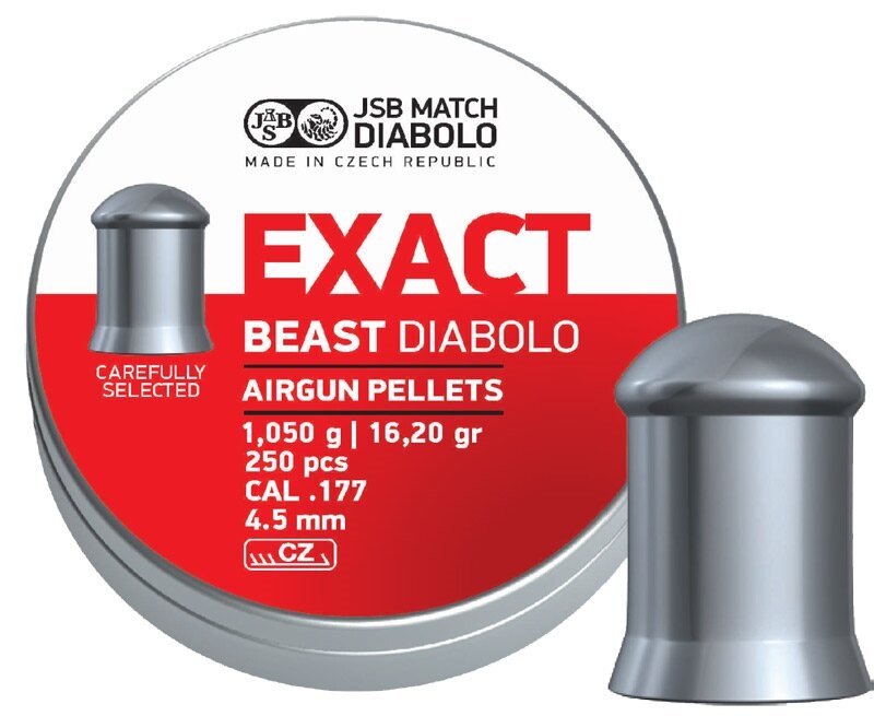 Диаболки Exact Beast 4.52 mm JSB® / 250 бр