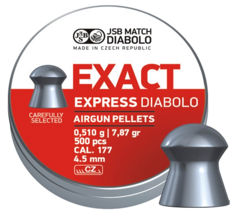 Диаболки Exact Express 4.52 mm JSB® / 500 бр.