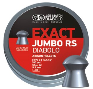 Диаболки Exact Jumbo RS 5.52 mm JSB® / 500 бр