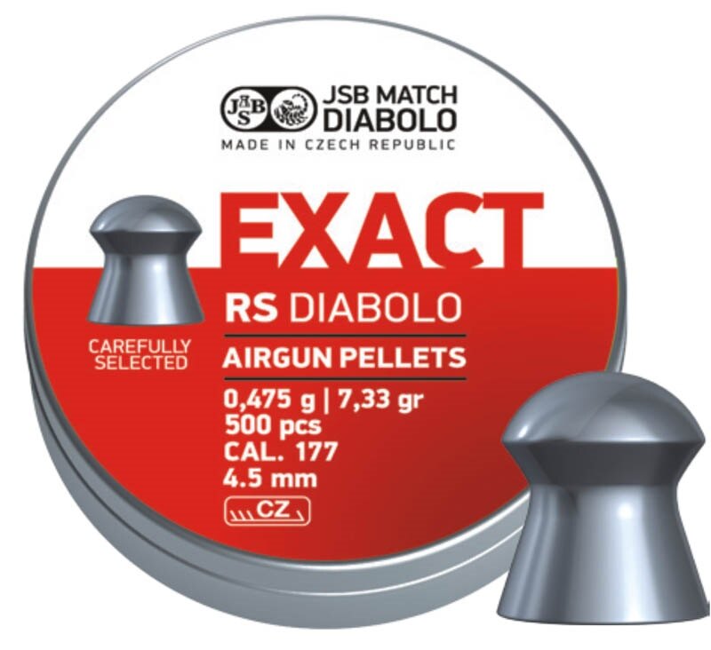 Диаболки Exact RS 4.52 mm JSB® / 500 бр.