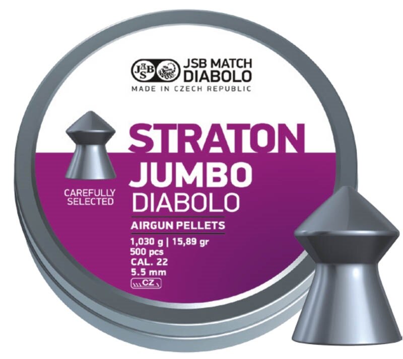 Диаболки Jumbo Straton 5.5 mm JSB® / 250 бр.