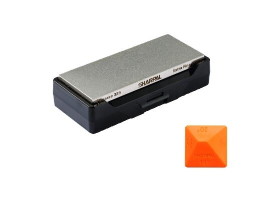 Двустранен диамантен камък за заточване Dual Diamond Coarse + Extra-Fine с основа 15,2 см x 6,3 см Sharpal®