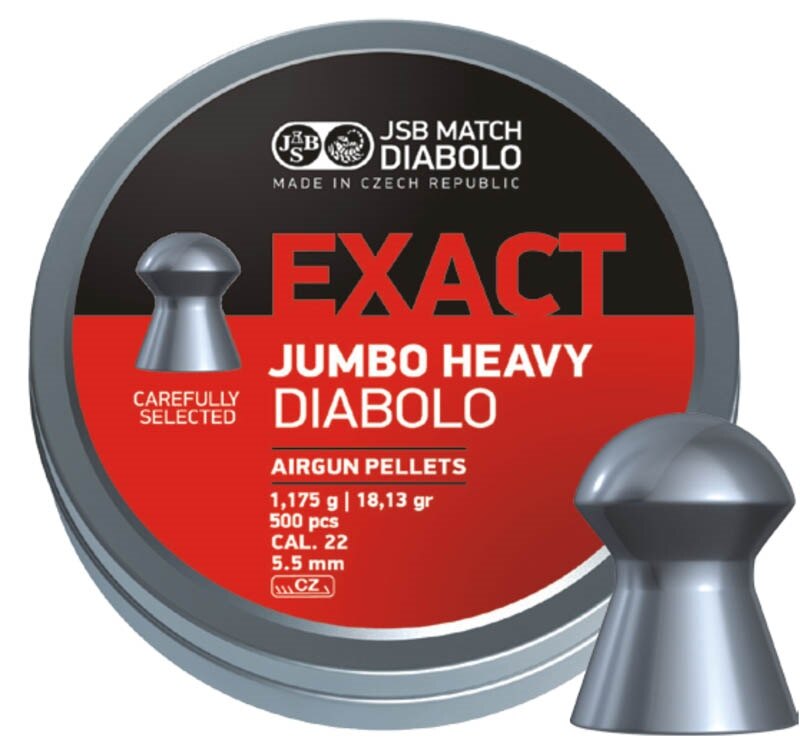 Дяволки Exact Jumbo Heavy 5.52 mm JSB® / 250 бр
