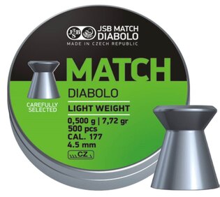 Дяволки Green Match Light Weight 4.51 мм JSB® / 500 бр.
