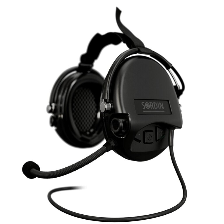 Електронни предпазители за слух Supreme Mil-Spec CC Neckband Sordin®, с микрофон