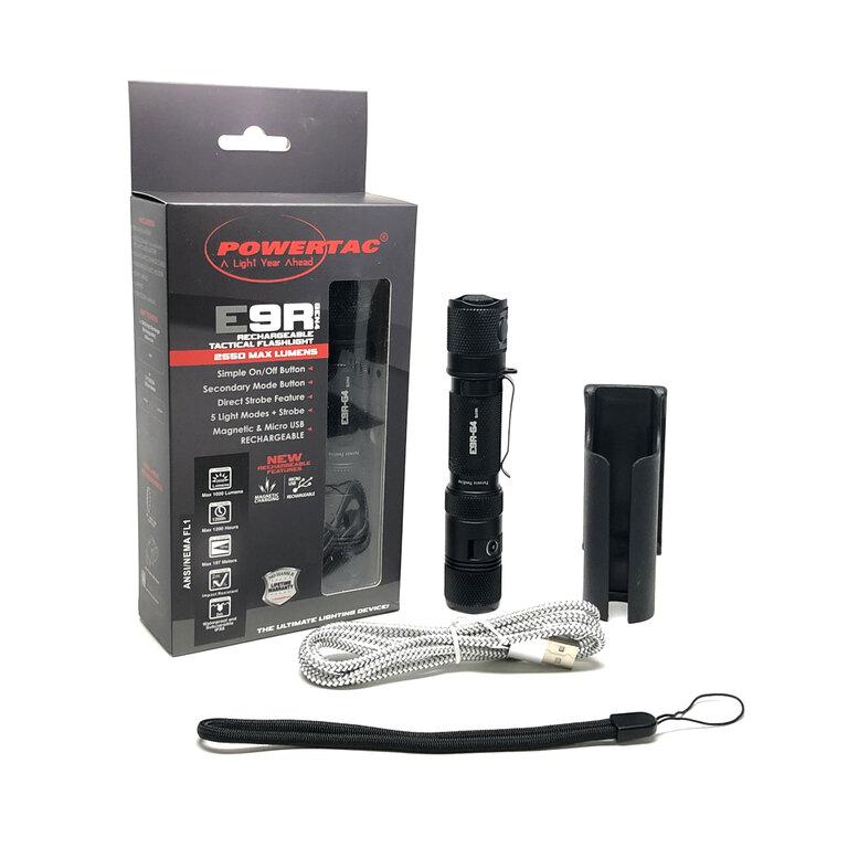 Фенерче E9R-G4 / 2550 lm PowerTac®