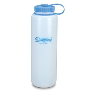 Филдова бутилка NALGENE® HDPE с широко гърло 1 л - бяла