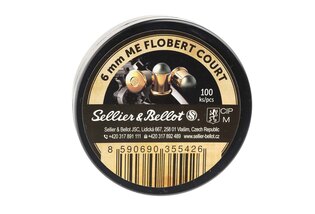 Флобертови патрони Sellier & Bellot® / 6 мм ME Flobert / 1,05 г - 16 гр / 100 бр