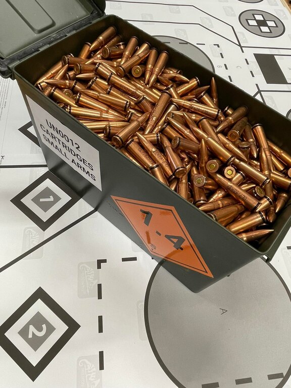 FMJ GetLoad® патрони / 7,62 x 39, 900 бр + Box Ammo НАТО