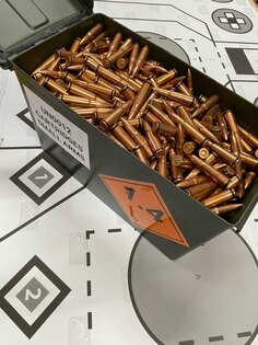 FMJ GetLoad® патрони / 7,62 x 39, 900 бр + Box Ammo НАТО