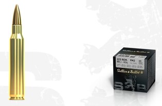 FMJ Sellier & Bellot® / .223 Rem / 4,5 g - 69 grs / 100 бр