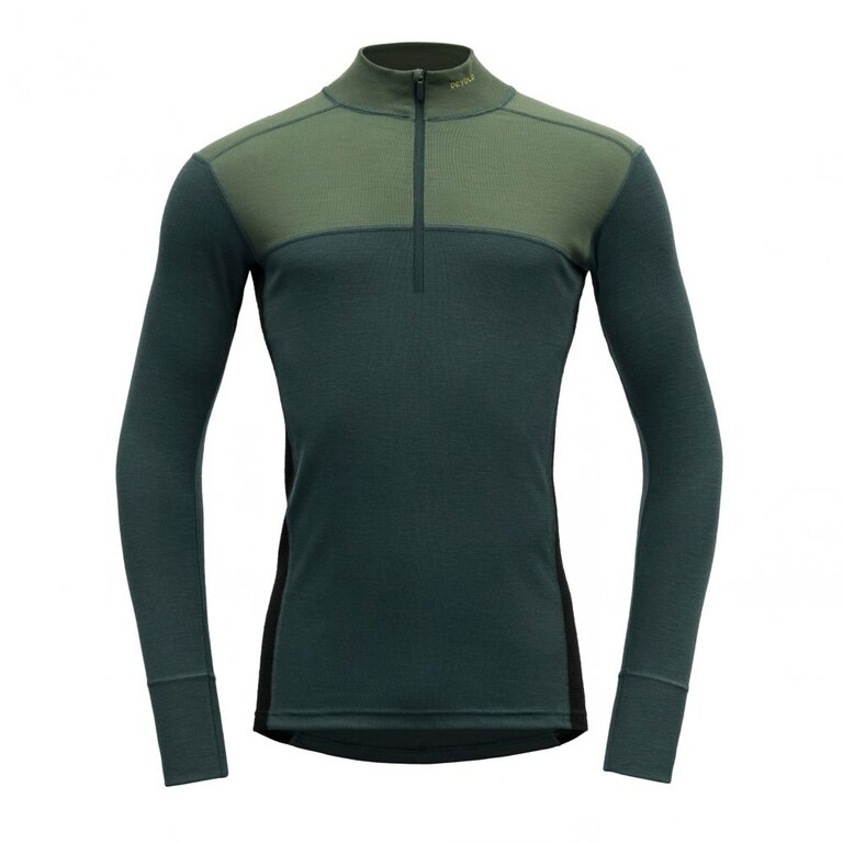 Функционална тениска с дълъг ръкав Lauparen Merino 190 Zip Neck Devold®