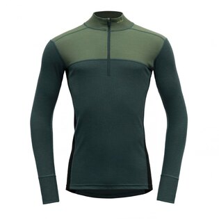 Функционална тениска с дълъг ръкав Lauparen Merino 190 Zip Neck Devold®