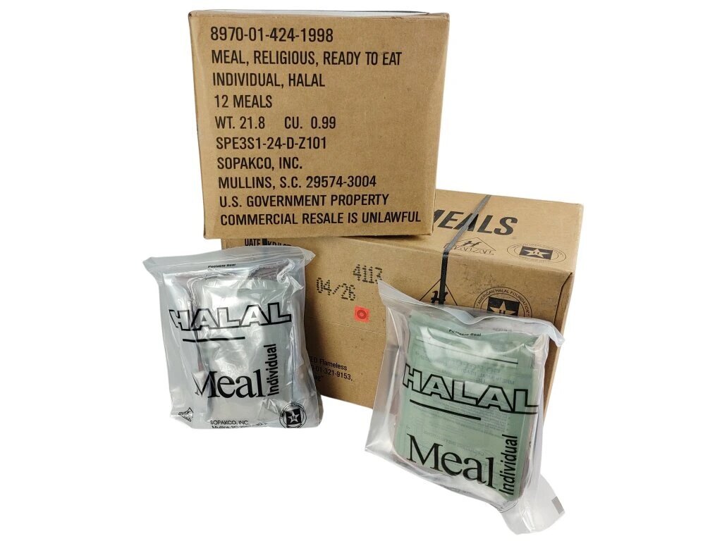 Хранителна дажба MRE Halal US ARMY®