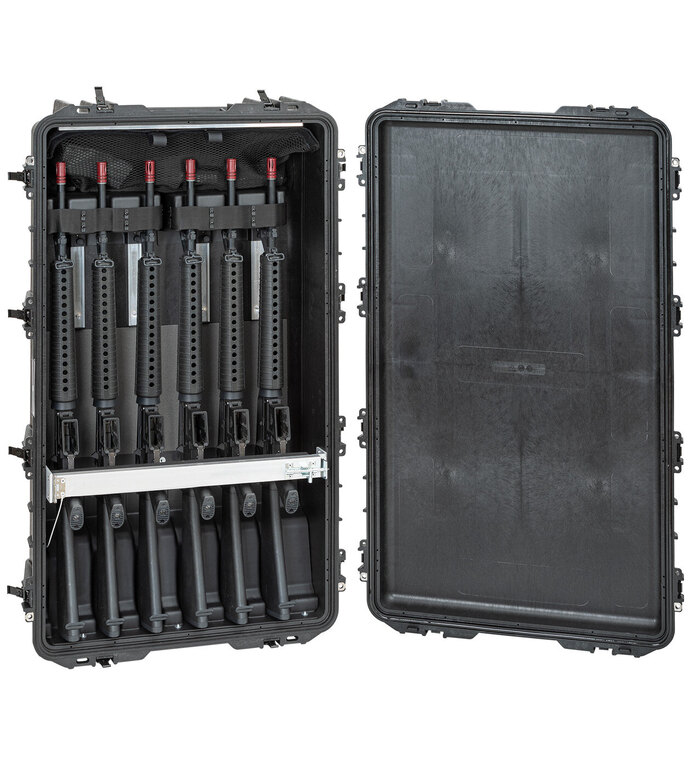 Издръжлив водонепропусклив куфар за 6 пушки 10826 Explorer Cases® / със система за оръжие